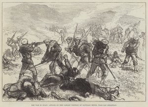 The War in Spain, Attack on the Carlist Position of Santiago Mendi, near San Sebastian